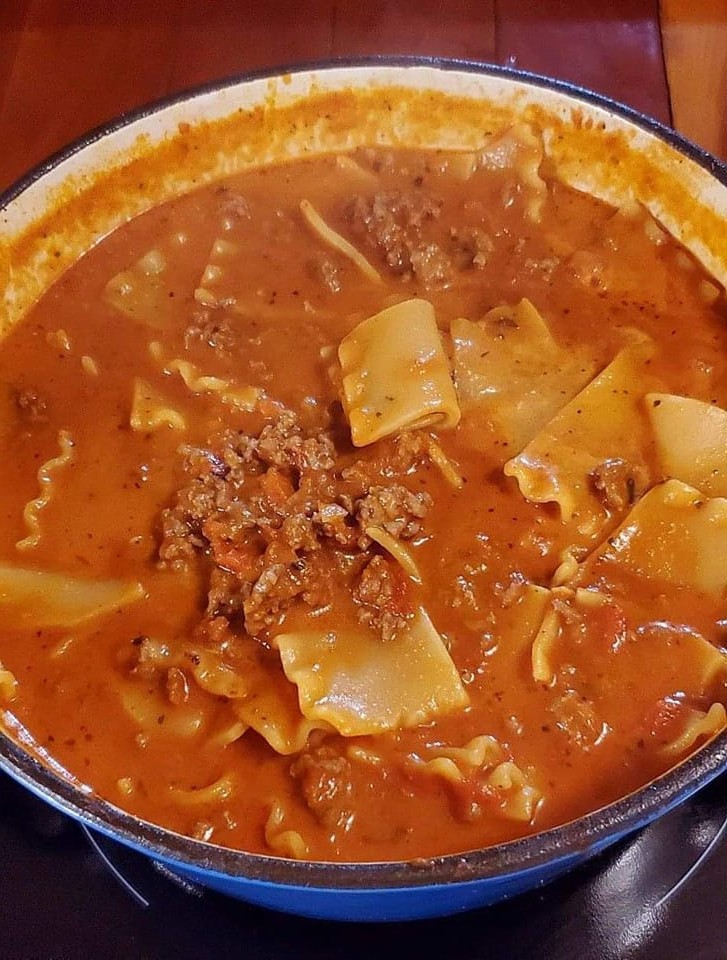 One Pot Lasagna Soup - ARAB-DATSH