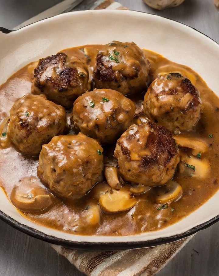 Moderate Cooker Salisbury Steak Meatballs Recipe - ARAB-DATSH